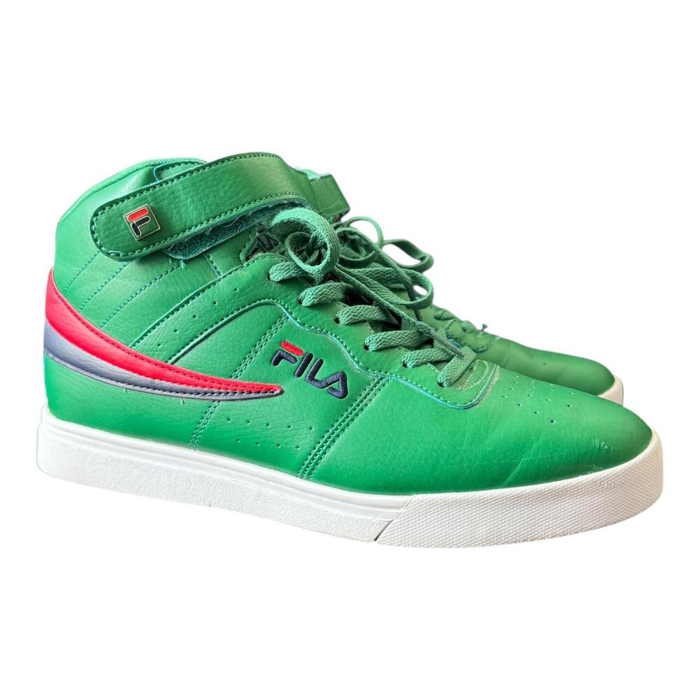 Fila Vulc 13 Tradition Mens Green Lifestyle Sneakers Shoes 1FM01747-315 Sz 11